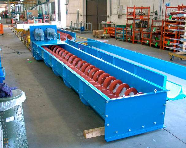 Rosca transportadora tubular Padix