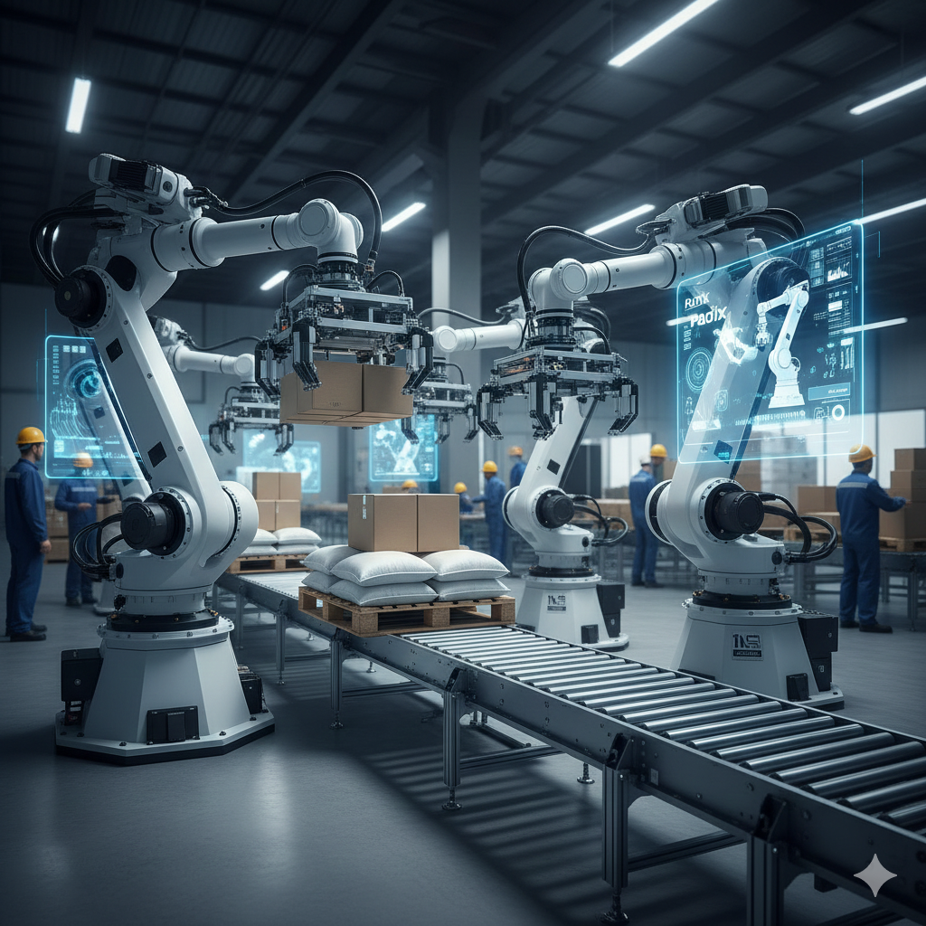 Despaletizador Robótico: Segurança, Ergonomia e Produtividade