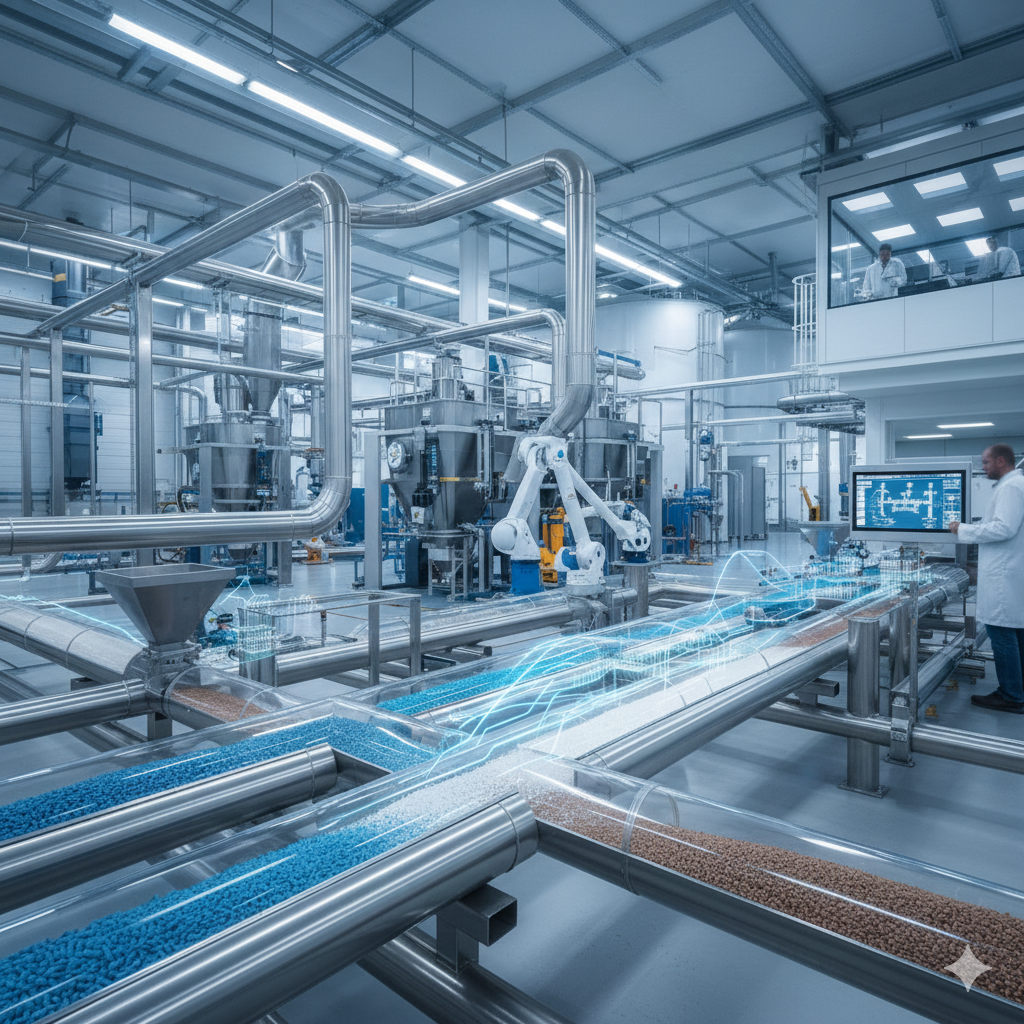 Como funciona o transporte pneumático industrial e quando ele é indicado