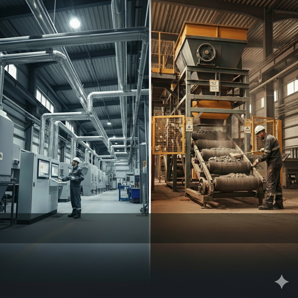 Transporte pneumático ou mecânico: qual é mais seguro para a indústria?