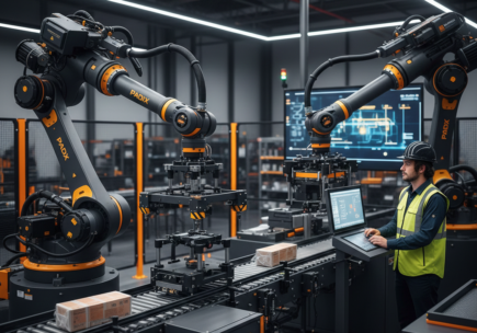 Automação industrial e redução de acidentes operacionais