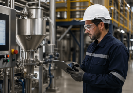 Segurança do operador na indústria com sistemas integrados