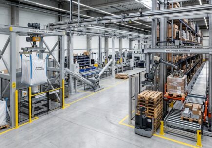 Automação na movimentação de materiais: mais eficiência